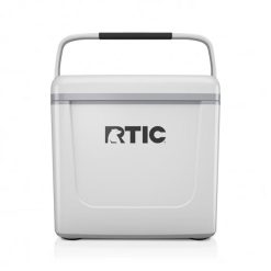 Alternative view of RTIC Ultra-Tough RTIC Ultra-Tough 8 QT Road Trip Personal Cooler - White & Grey