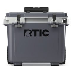 Alternative view of RTIC Ultra-Tough RTIC Ultra-Tough 22 QT Ultra-Light Wheeled Cooler - Dark Grey & Cool Grey
