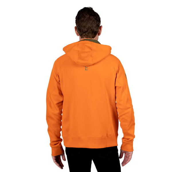 RTIC Ultra-Tough RTIC Ultra-Tough Men's Water-Repellent Full-Zip Hoodie-Orange - Image 6