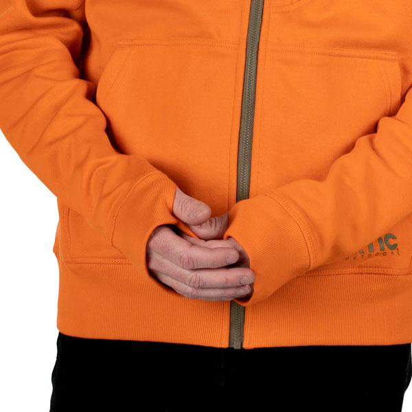 RTIC Ultra-Tough RTIC Ultra-Tough Men's Water-Repellent Full-Zip Hoodie-Orange - Image 7