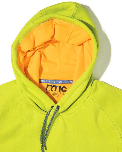 RTIC Ultra-Tough RTIC Ultra-Tough Water-Repellent Pullover Hoodie - Athletic Fit - Green Apple - Image 4